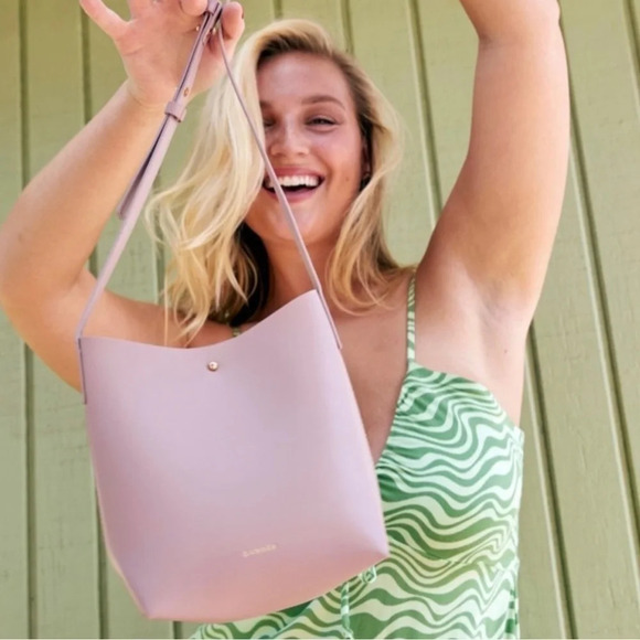 Anthropologie Samara Medium Shoulder Bag in Peony - Picture 10 of 11